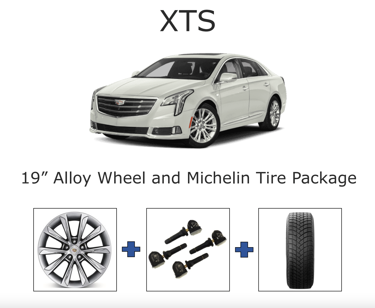 XTS 19” Alloy Wheel and Michelin Tire Package XTS 19” Alloy Wheel and Michelin Tire Package